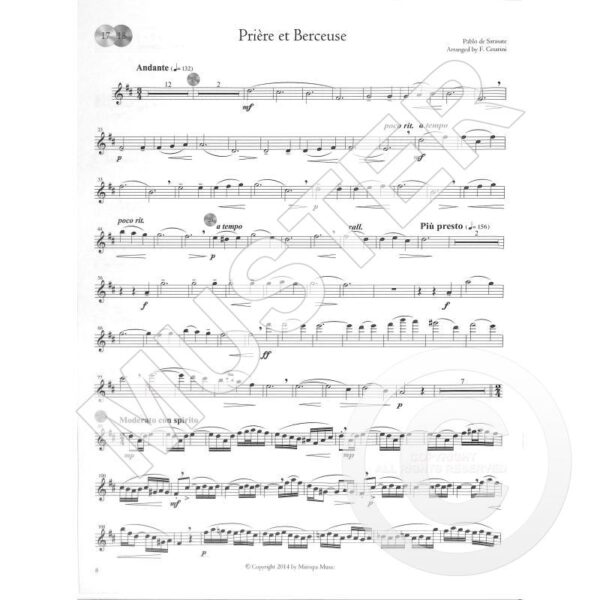 La flauta romántica (Bok + CD) Noter
