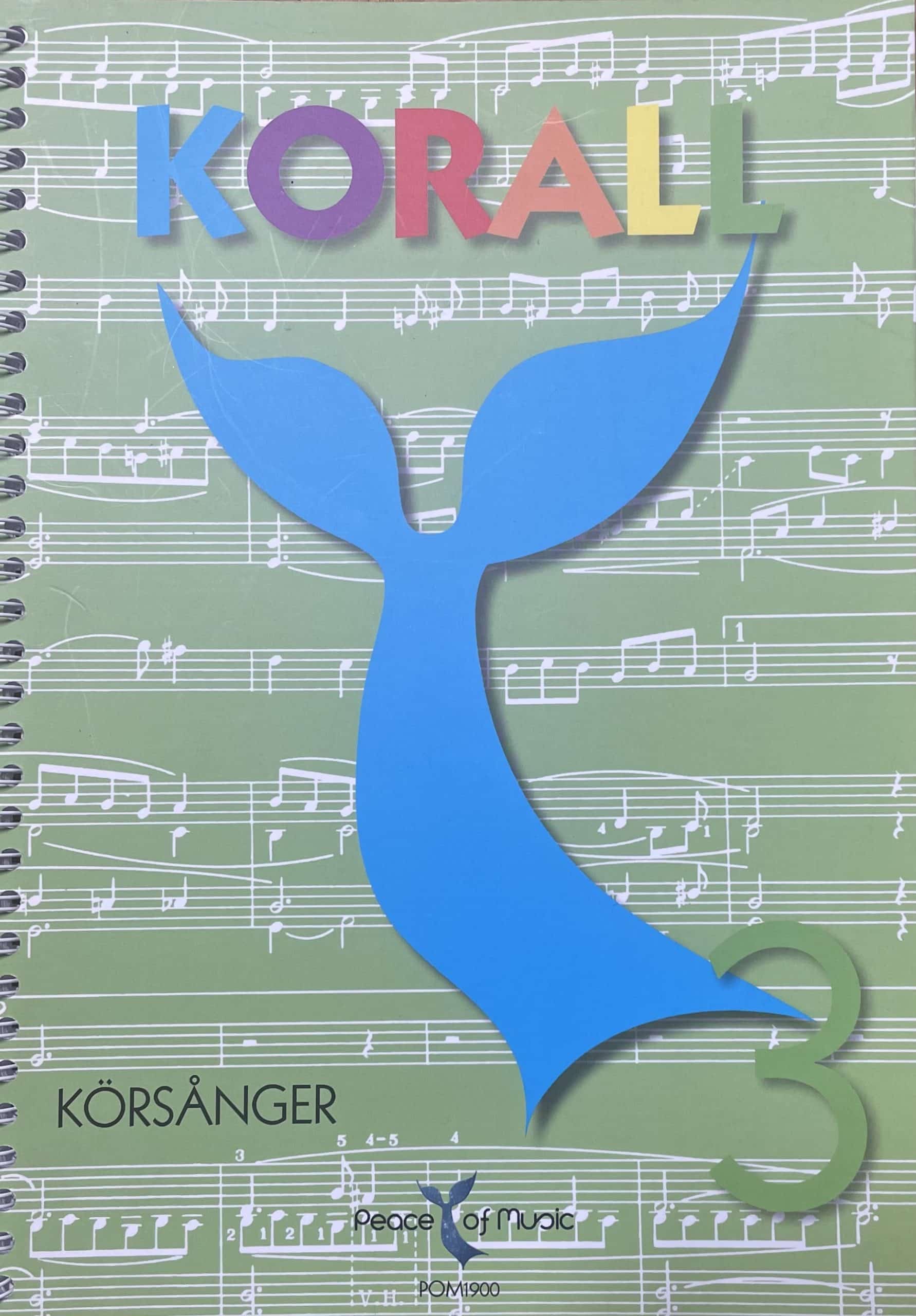 Korall 3 körsånger (Blandad kör, SATB)