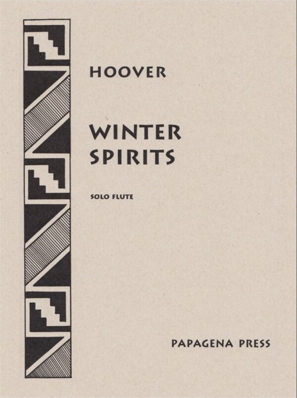 Hoover, Katherine: Winter spirits (solo flute) Noter