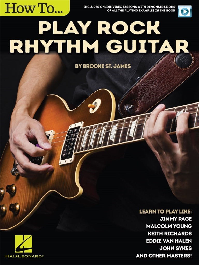 How to Play Rock Rhythm Guitar (Bok + Online video lessons) How to Play Rock Rhythm Guitar (Bok + Online video lessons) Gitarr