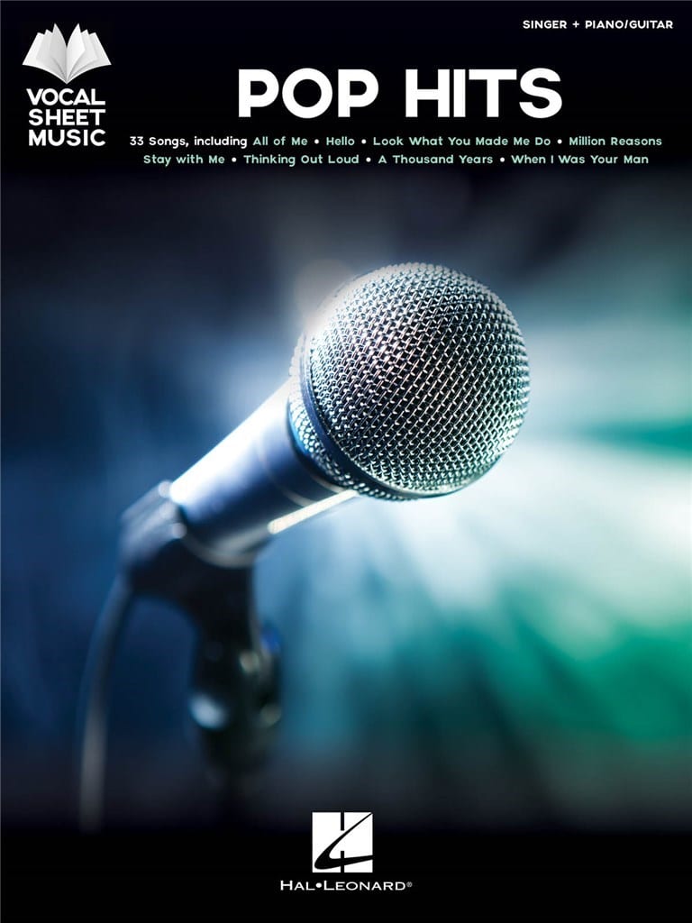 Vocal Sheet Music: Pop Hits (Singer + Piano/Guitar)