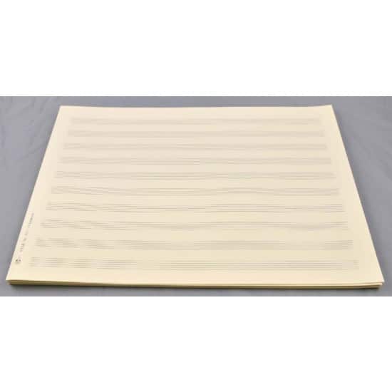 Notpapper STAR nr. 167, 10 system, liggande dubbelark Notpapper STAR nr. 167, 10 system, liggande dubbelark Noter