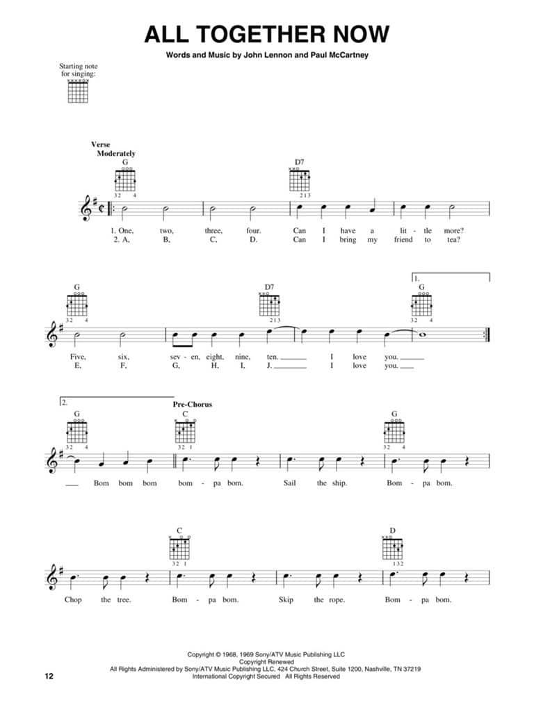 The Beatles complete easy guitar The Beatles complete easy guitar Artister (text, melodi, ackordanalys)