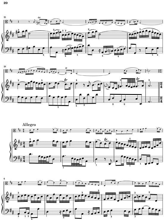Bach, Johann Sebastian: Sonatas for Viola da Gamba and Harpsichord (Version for Viola da Gamba or Violoncello) (urtext)
