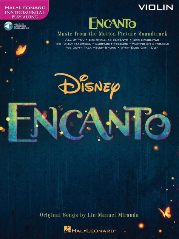 Encanto for Violin (bok + online audio access) Disney