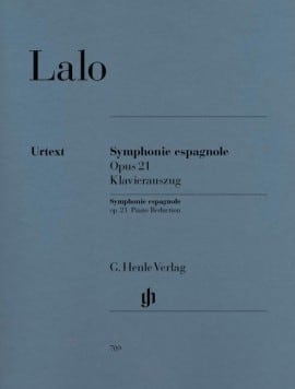 Lalo, Édouard: Symphonie espagnole for Violin and Orchestra d minor Op. 21(urtext) Lalo, Édouard: Symphonie espagnole for Violin and Orchestra d minor Op. 21(urtext) Noter