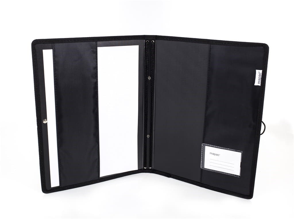 Mapac Choir Folder Black/Svart körpärm med handfäste