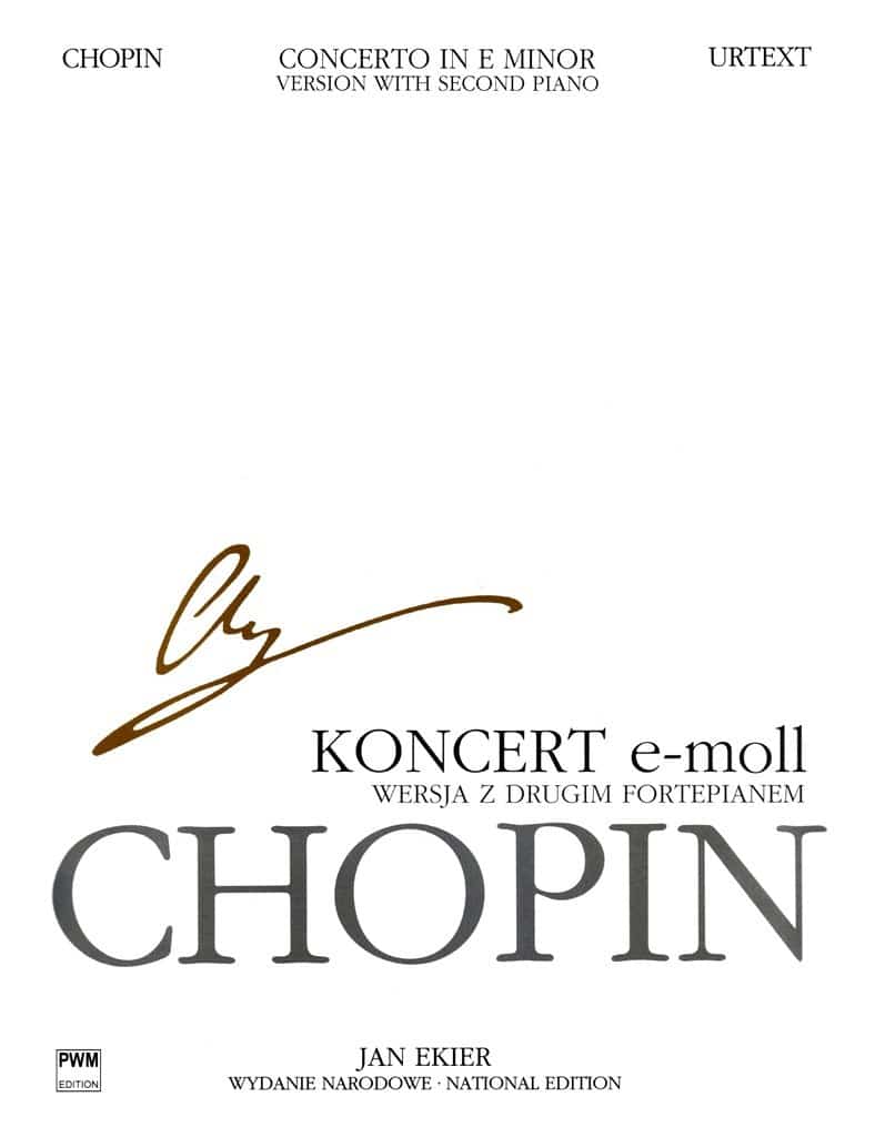National Edition: Chopin, Frederic: Concerto in e minor Op 11 (Ekier, 2 pianon) urtext