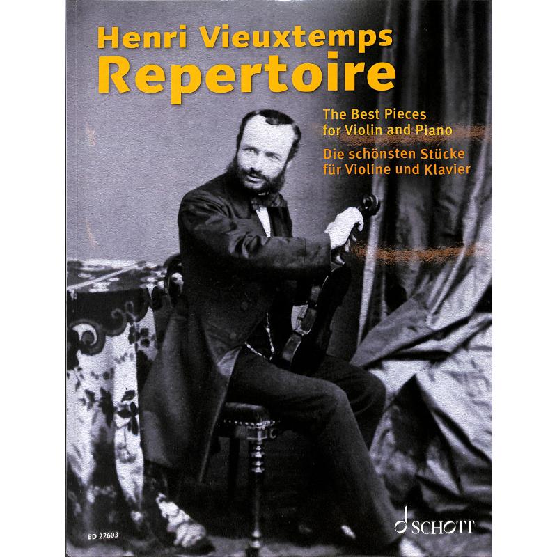 Henri Vieuxtemps Repertoire The Best Pieces for Violin and Piano