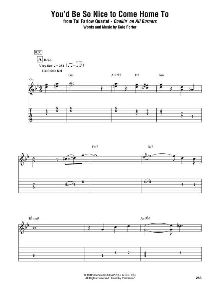 Jazz Guitar Omnibook