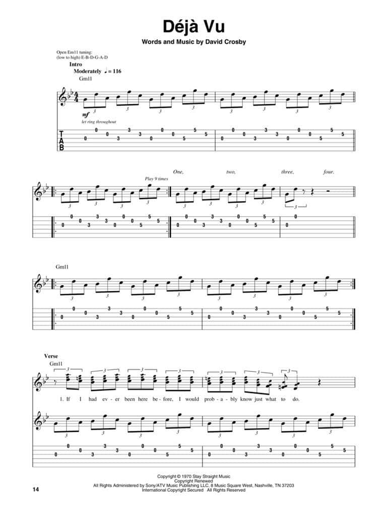 Hal Leonard Guitar Play-Along Vol. 122: Crosby, Stills & Nash (bok – online audio access) Hal Leonard Guitar Play-Along Vol. 122: Crosby, Stills & Nash (bok – online audio access) Gitarr