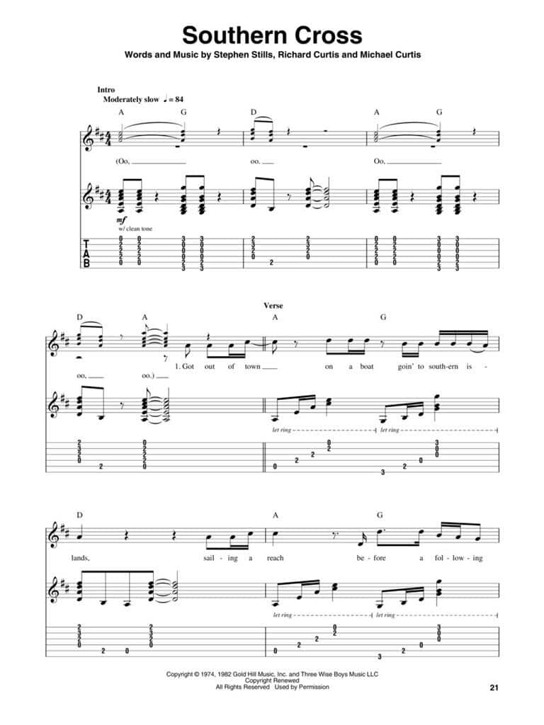 Hal Leonard Guitar Play-Along Vol. 122: Crosby, Stills & Nash (bok – online audio access) Hal Leonard Guitar Play-Along Vol. 122: Crosby, Stills & Nash (bok – online audio access) Gitarr