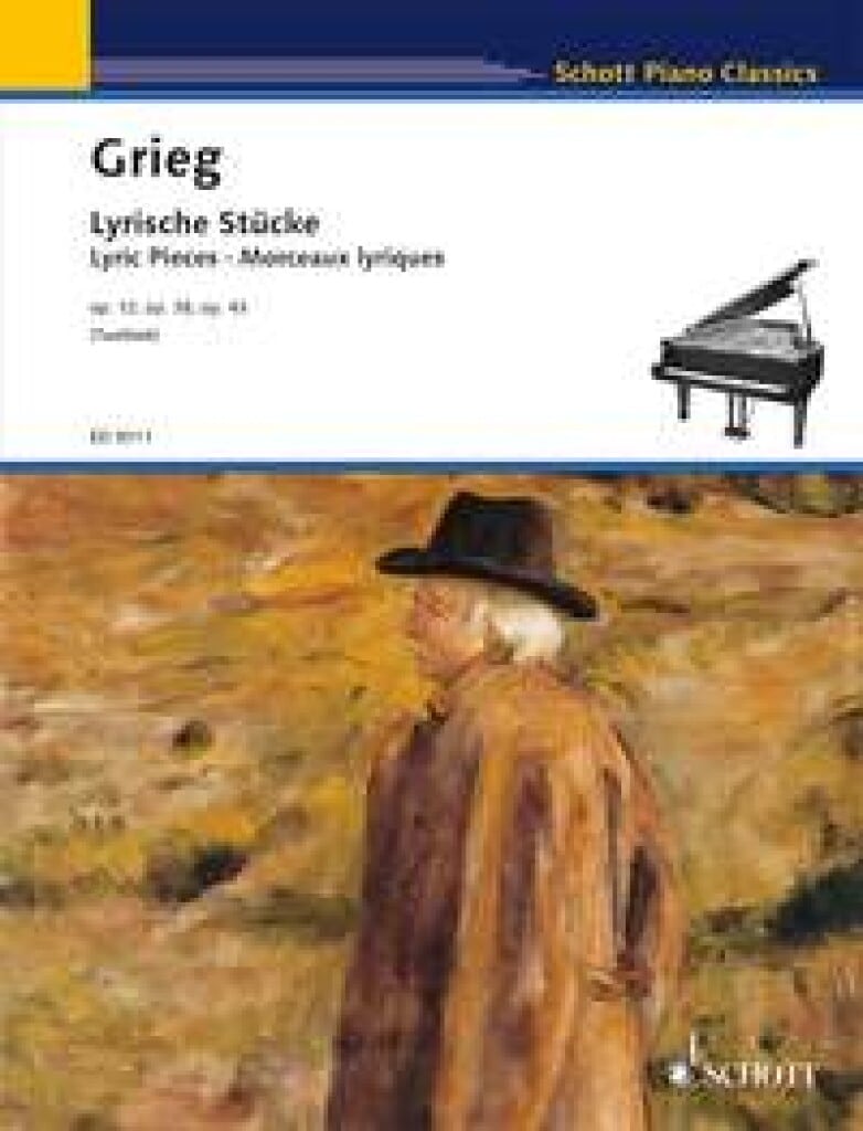 Grieg, Edvard: Lyrische Stücke/Lyrik Pieces (Twelsiek) Op. 12, Op. 38, Op. 43 Grieg, Edvard: Lyrische Stücke/Lyrik Pieces (Twelsiek) Op. 12, Op. 38, Op. 43 Noter