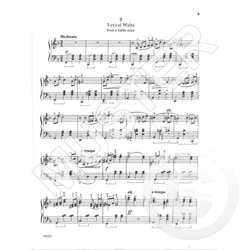 Shostakovitch, Dimitri: Easy Pieces for the Piano (Prostakoff)
