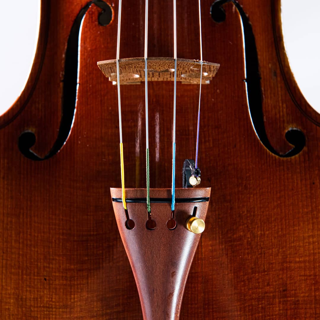 4/4 Violin Strings Set With Nickel Ball End & 2 Bow Hair