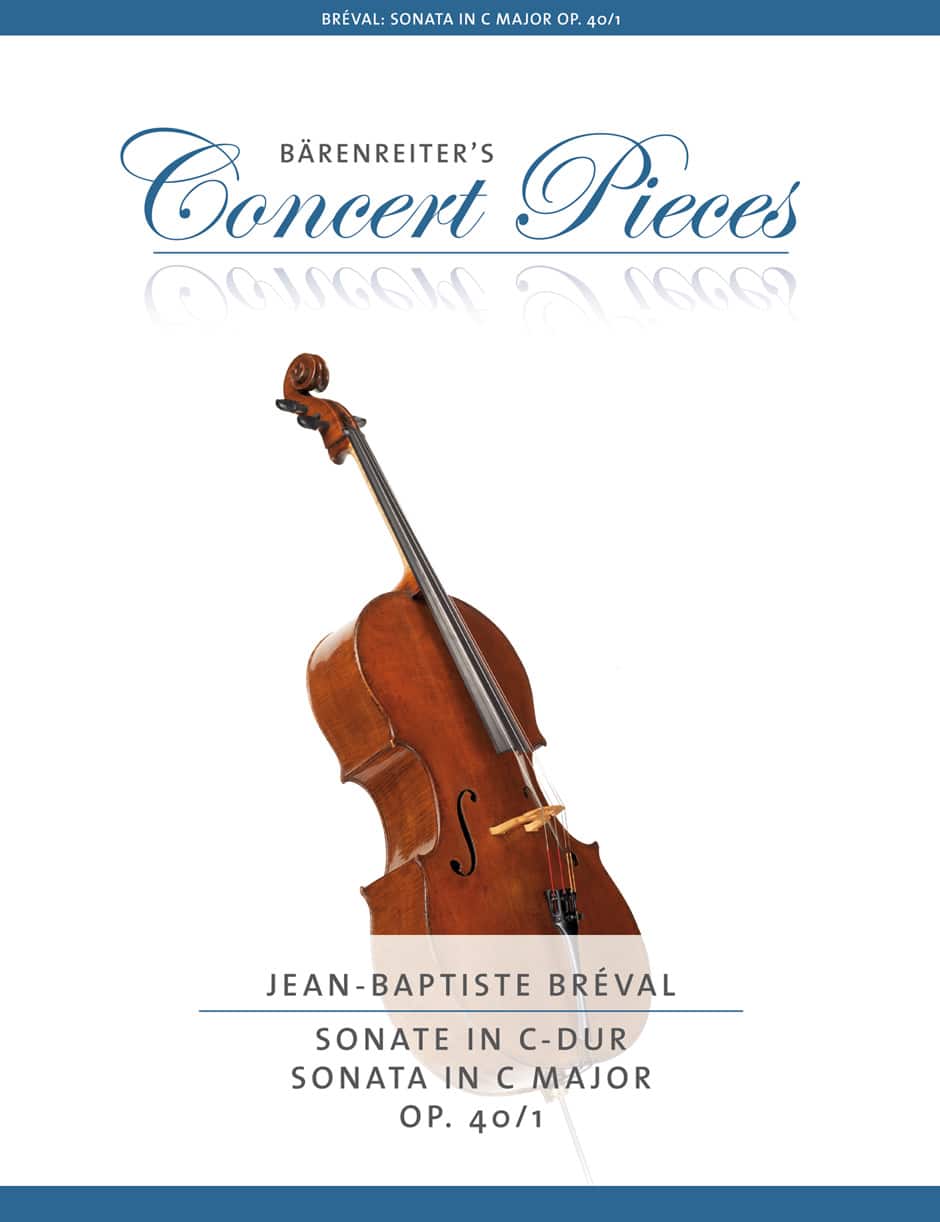 Bréval, Jean-Baptiste: Sonata in C major op. 40/1 (Arrangement for Violoncello and Piano)