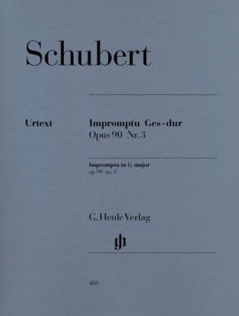 Schubert, Franz; Impromptu Gess-dur Opus 90 Nr. 3 (urtext) Schubert, Franz; Impromptu Gess-dur Opus 90 Nr. 3 (urtext) Noter