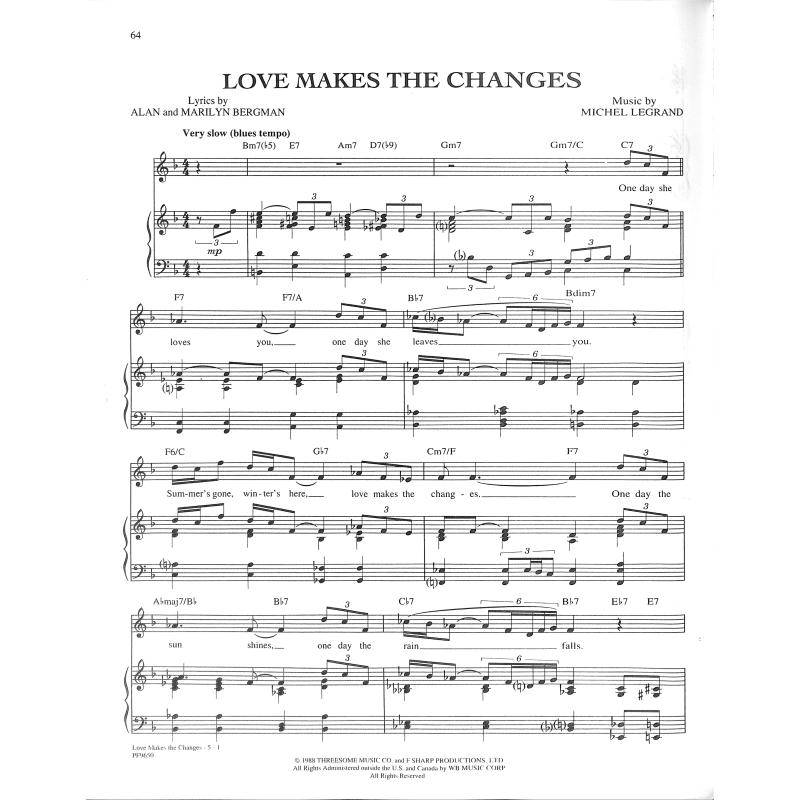The Michel Legrand Songbook