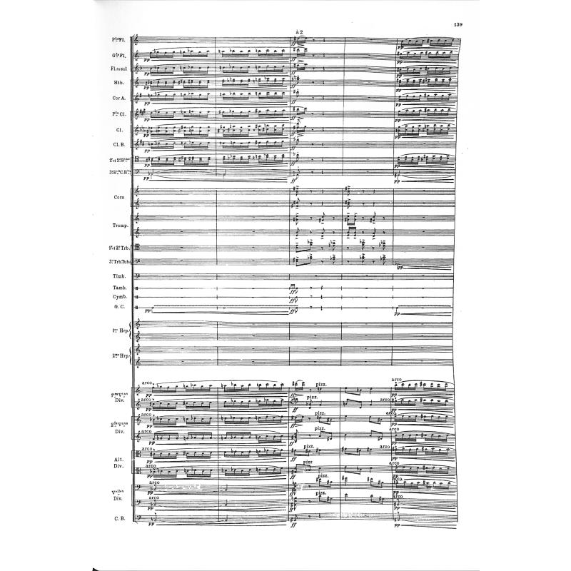 Ravel, Maurice: Daphnis et Chloé - ballet en un acte (studiepartitur)