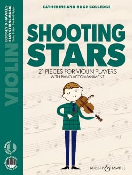 Shooting Stars 21 pieces for violin players with piano accompaniment Noter