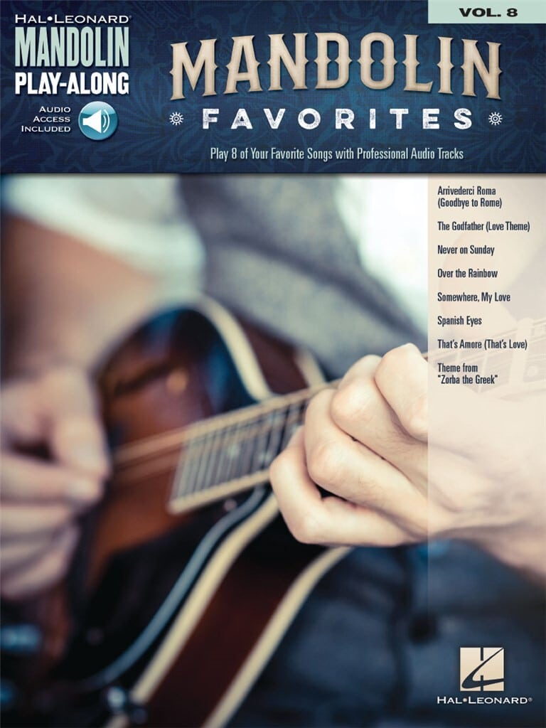Hal Leonard Mandolin Play-Along vol. 8 (Bok + online audio access) Hal Leonard Mandolin Play-Along vol. 8 (Bok + online audio access) Mandolin