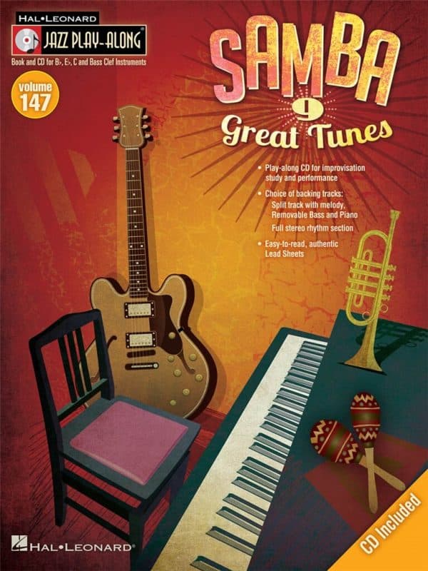 Hal Leonard Jazz Play-Along Vol. 147: Samba Jazz Playalong/Aebersold