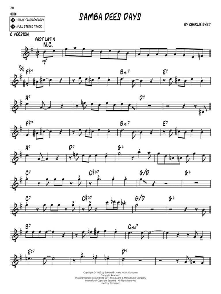 Hal Leonard Jazz Play-Along Vol. 147: Samba Hal Leonard Jazz Play-Along Vol. 147: Samba Jazz Playalong/Aebersold