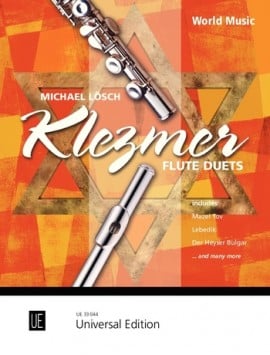 Klezmer Flute Duets A quality selection of intermediate-level arrangements