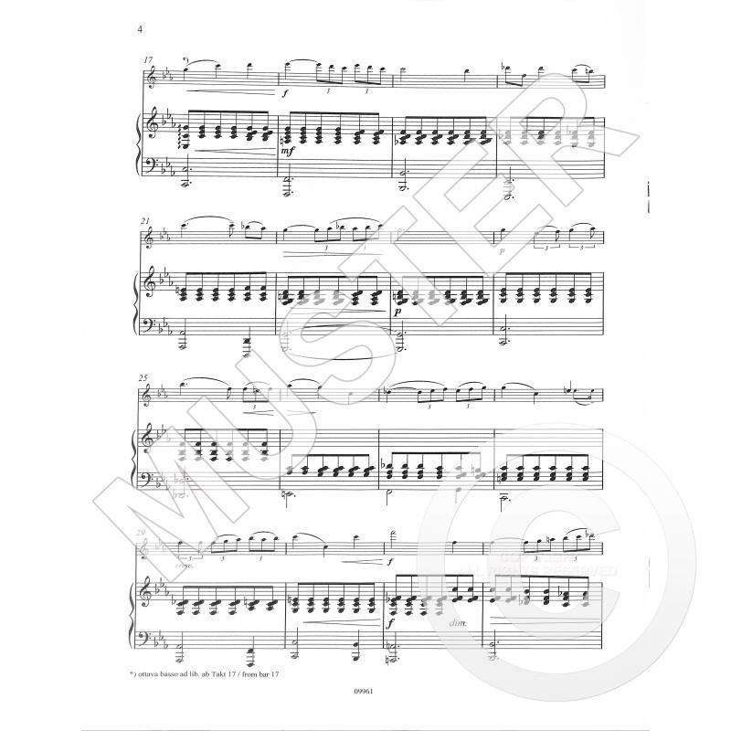 Fauré, Gabriel: Après un rêve (Violin och piano)