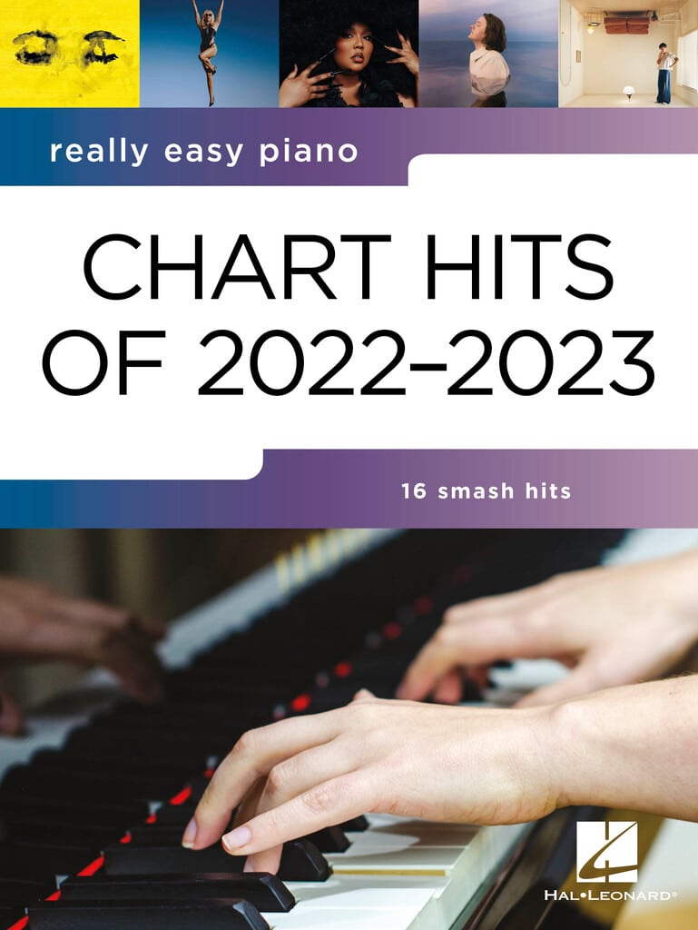 Really Easy Piano: Chart Hits of 2022-2023 Antologier/Sångböcker/easy piano