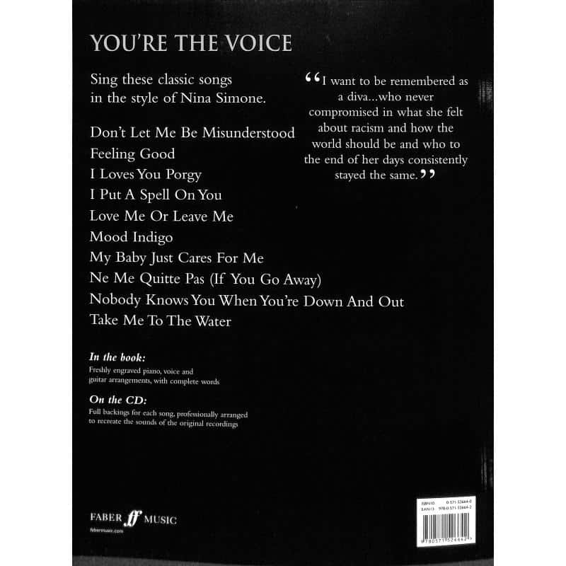 You're the Voice: Nina Simone (Bok + CD)
