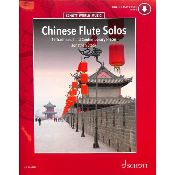 Schott World Music: Chinese Flute Solos (Bok + online audio access) Blandad kör