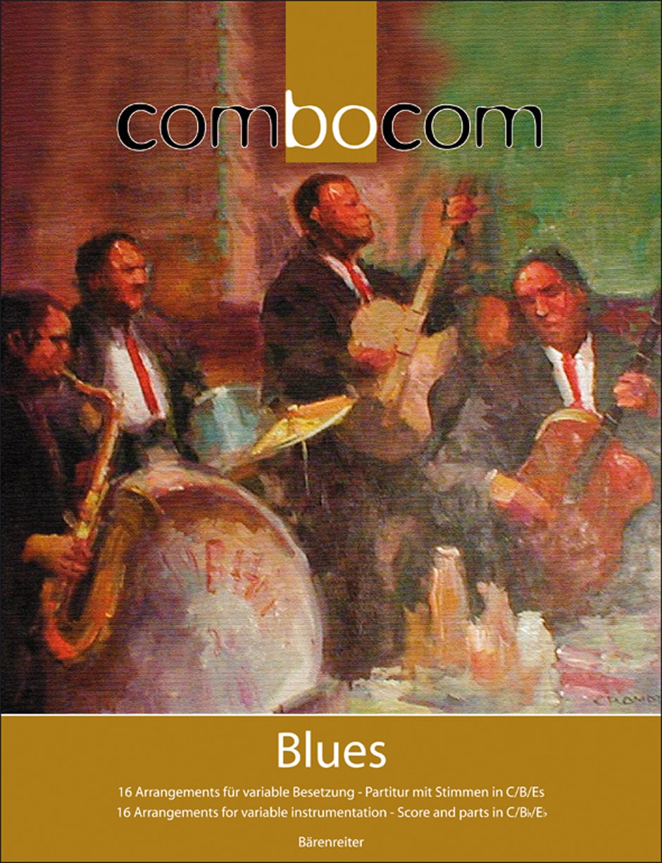 Combocom: Blues –  16 arrangemang för flexibel ensemble (partitur och stämmor) Flexibel ensemble