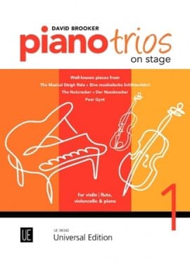 Brooker, David: Piano trios on stage 1 (easy - intermediate)
