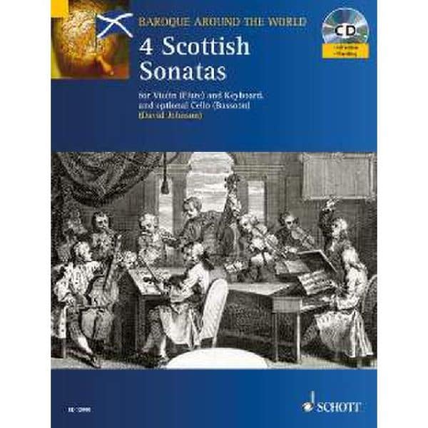 Baroque Around The World: Four Scottish Sonatas (Bok + CD) Flexibel ensemble