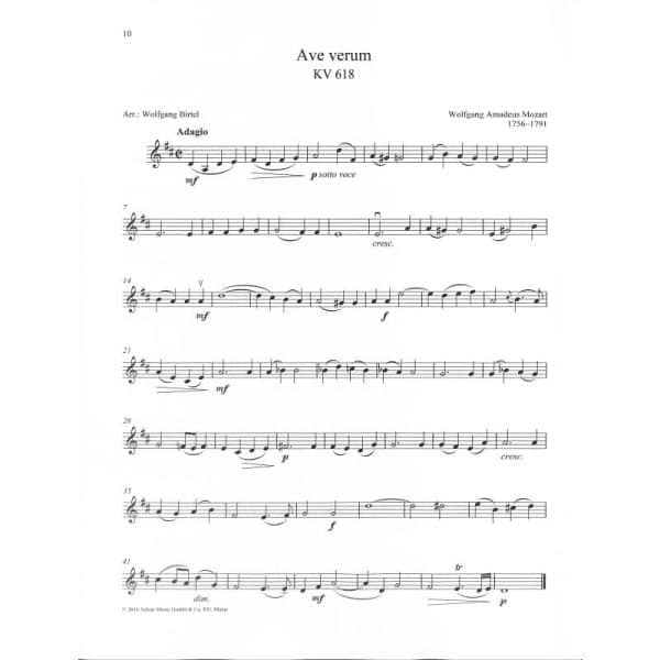 Classical Highlights arranged for String Quartet, Double Bass ad lib. (Stråkkvartett) Kammarmusik/Ensemble