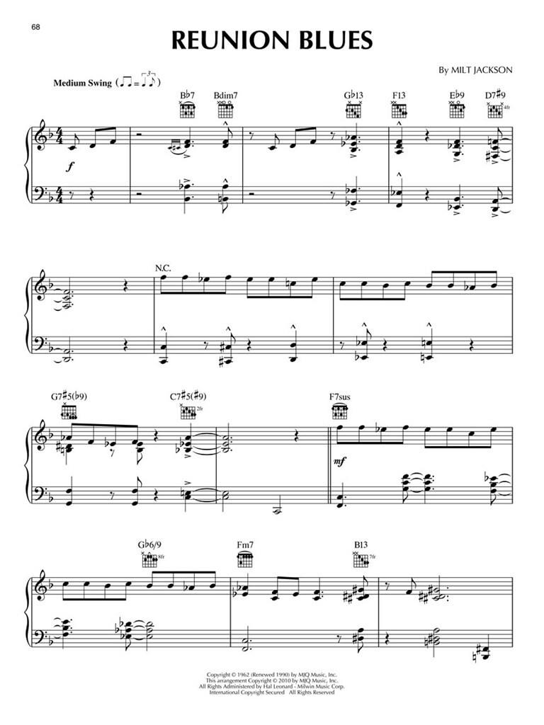 Jazz Piano Solos vol. 18: Modern Jazz Quartet