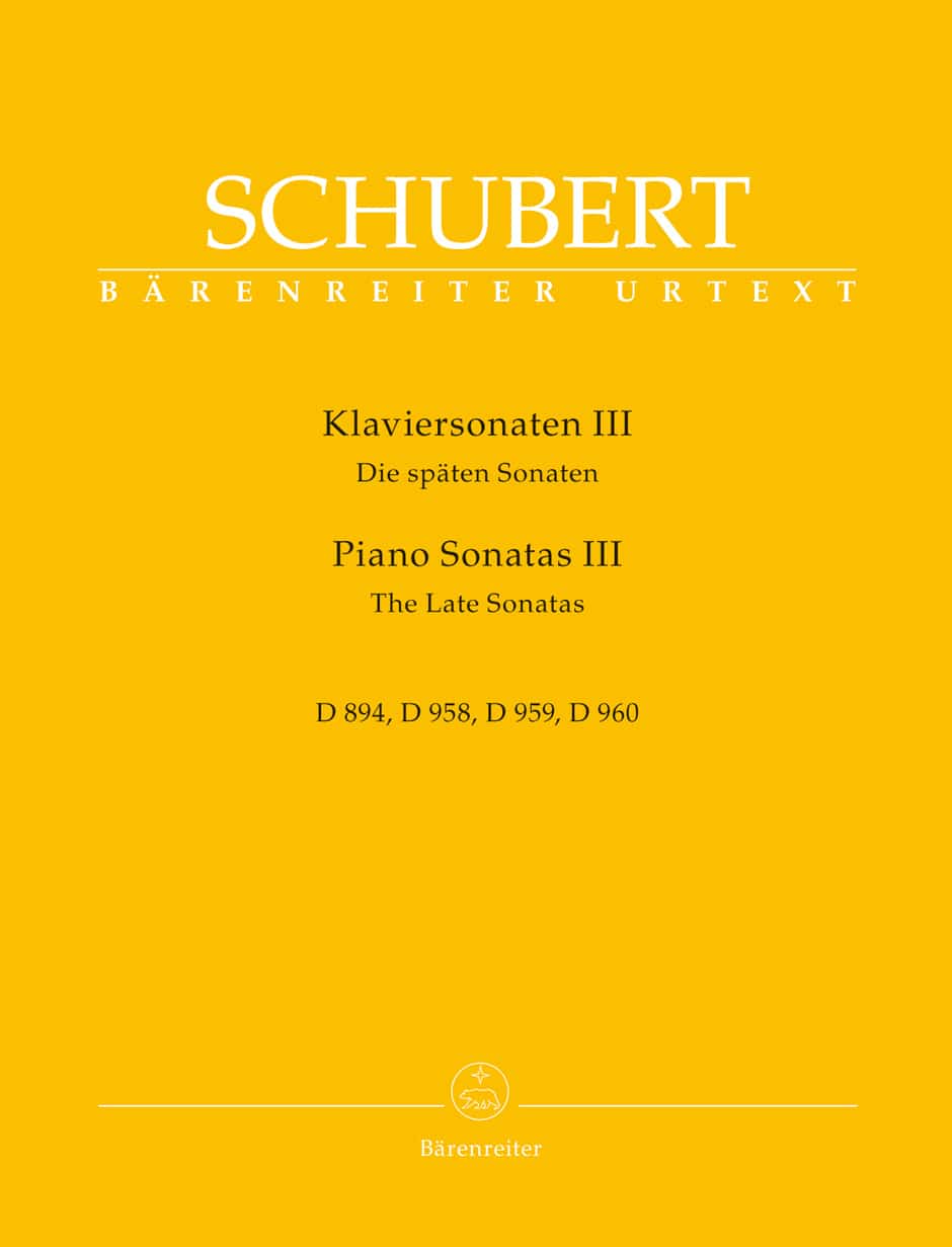 Schubert, Franz: Piano Sonatas III D 894, 958, 959, 960