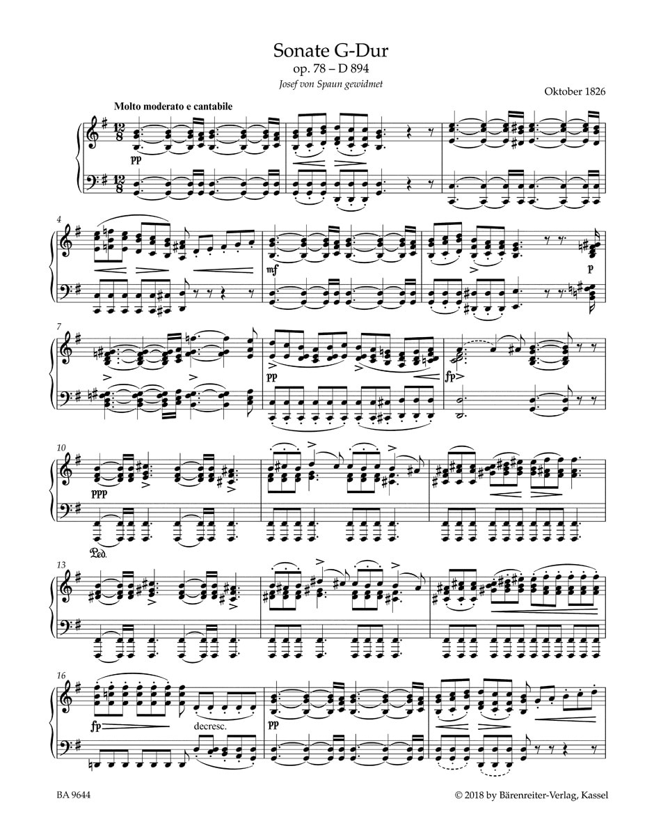 Schubert, Franz: Piano Sonatas III D 894, 958, 959, 960