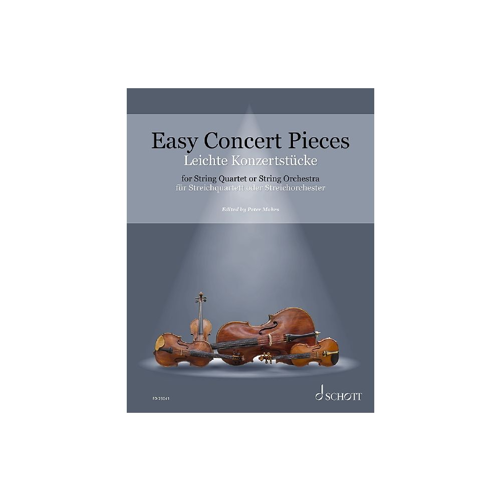 Easy Concert Pieces Leichte-konzertstücke-for-string-quartet-or-string-orchestra Easy Concert Pieces Leichte-konzertstücke-for-string-quartet-or-string-orchestra Noter