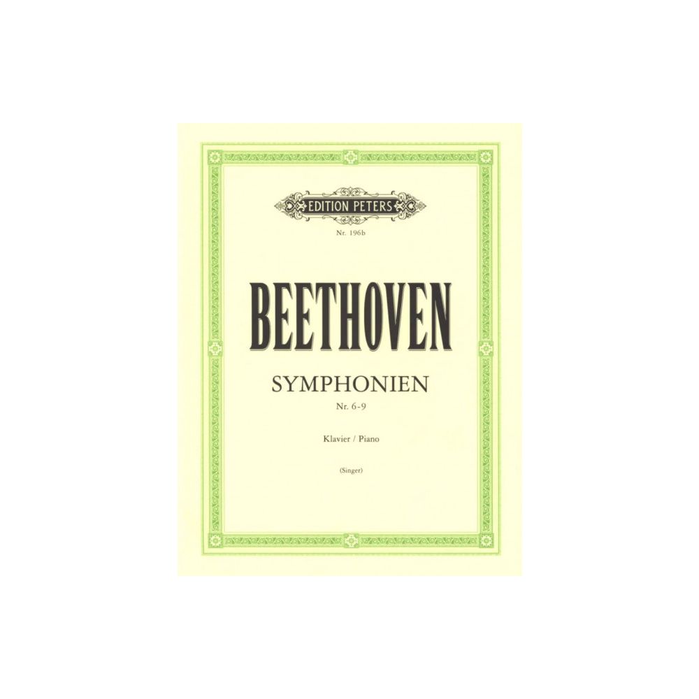 Beethoven, Ludwig van: Symphonien Nr. 6-9 Klavirer / Piano