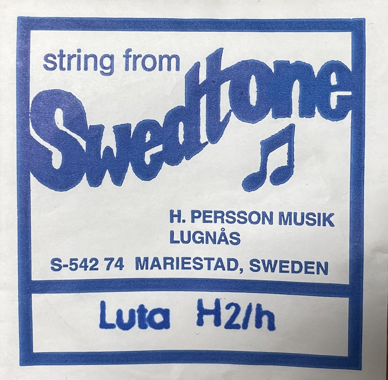 Sträng Luta H-2, 3 pack Sträng Luta H-2, 3 pack Strängar Luta